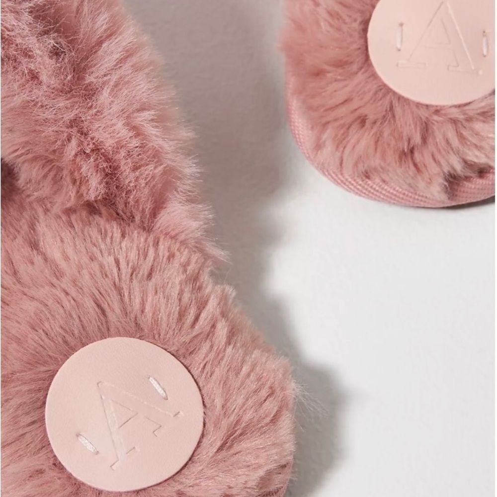 Anthropologie metallic scuff slippers Size M -8.5 US - Picture 4 of 10